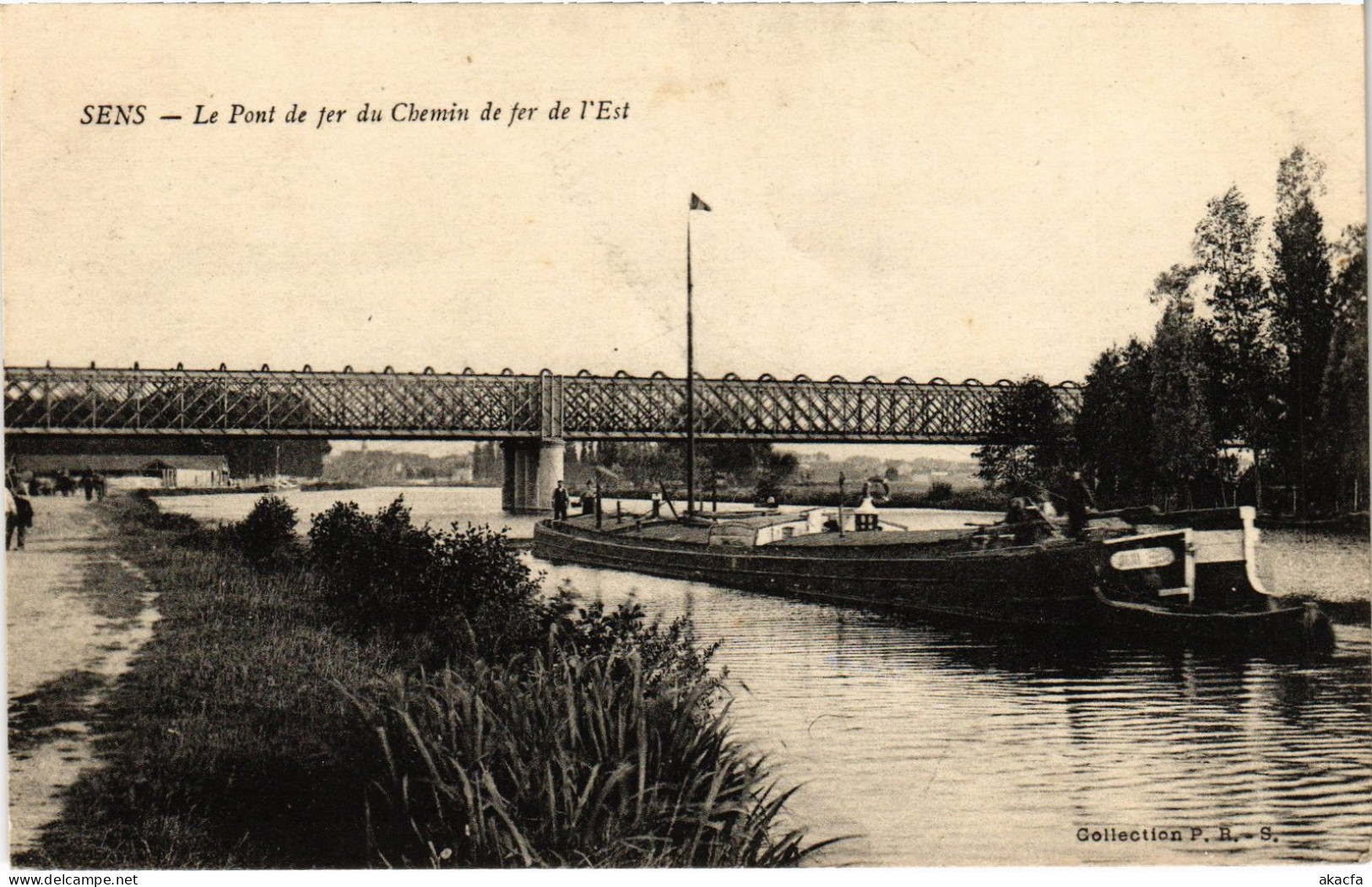 CPA Sens Pont Du Chemin De Fer De L'est (1391151) - Sens