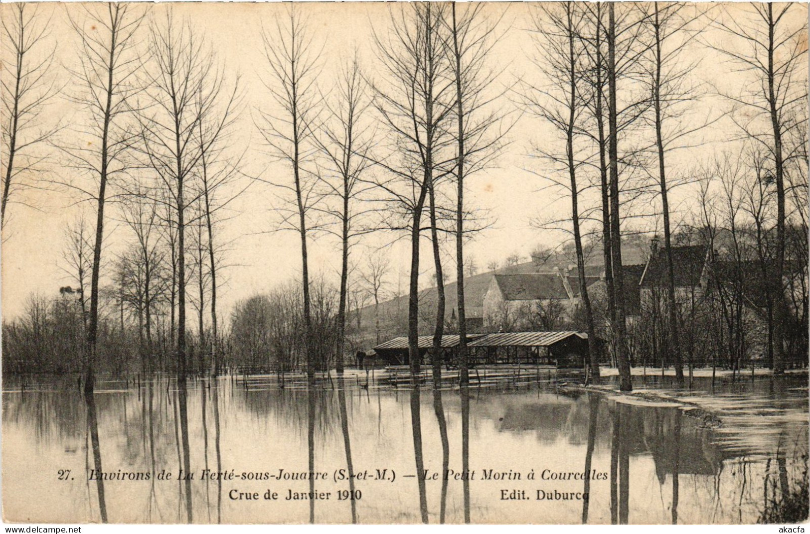 CPA Courcelles Le Petit Morin Inondations (1390858) - Autres & Non Classés