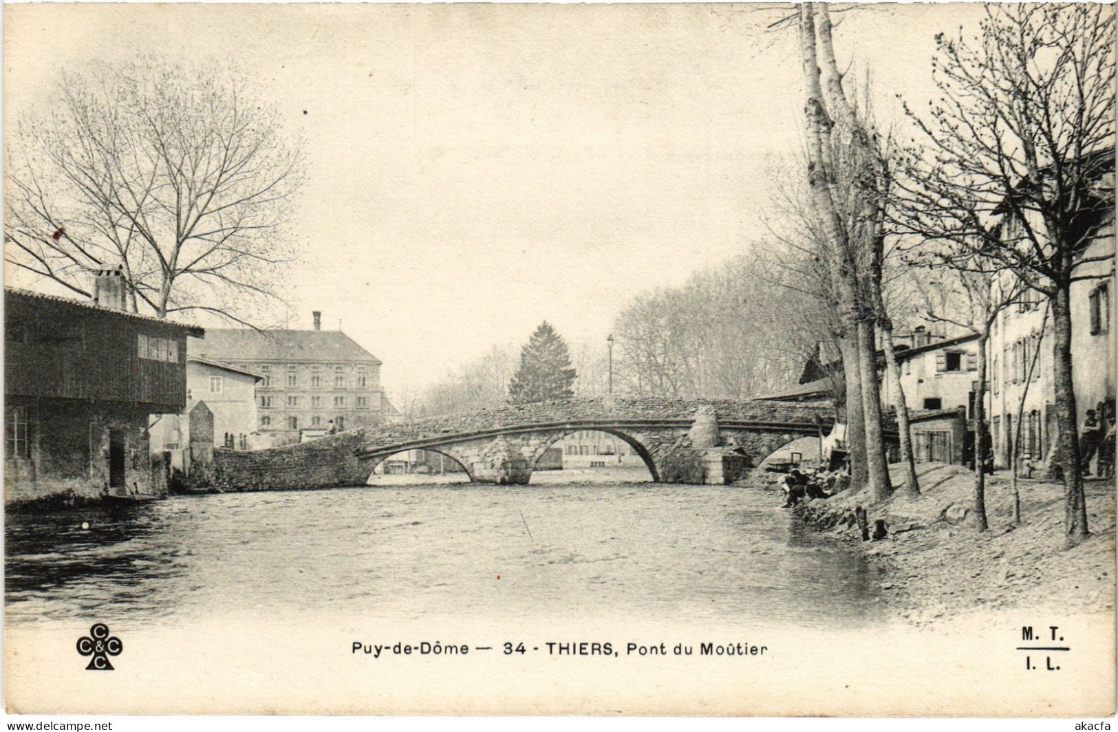 CPA Thiers Pont Du Moutier (1390107) - Thiers