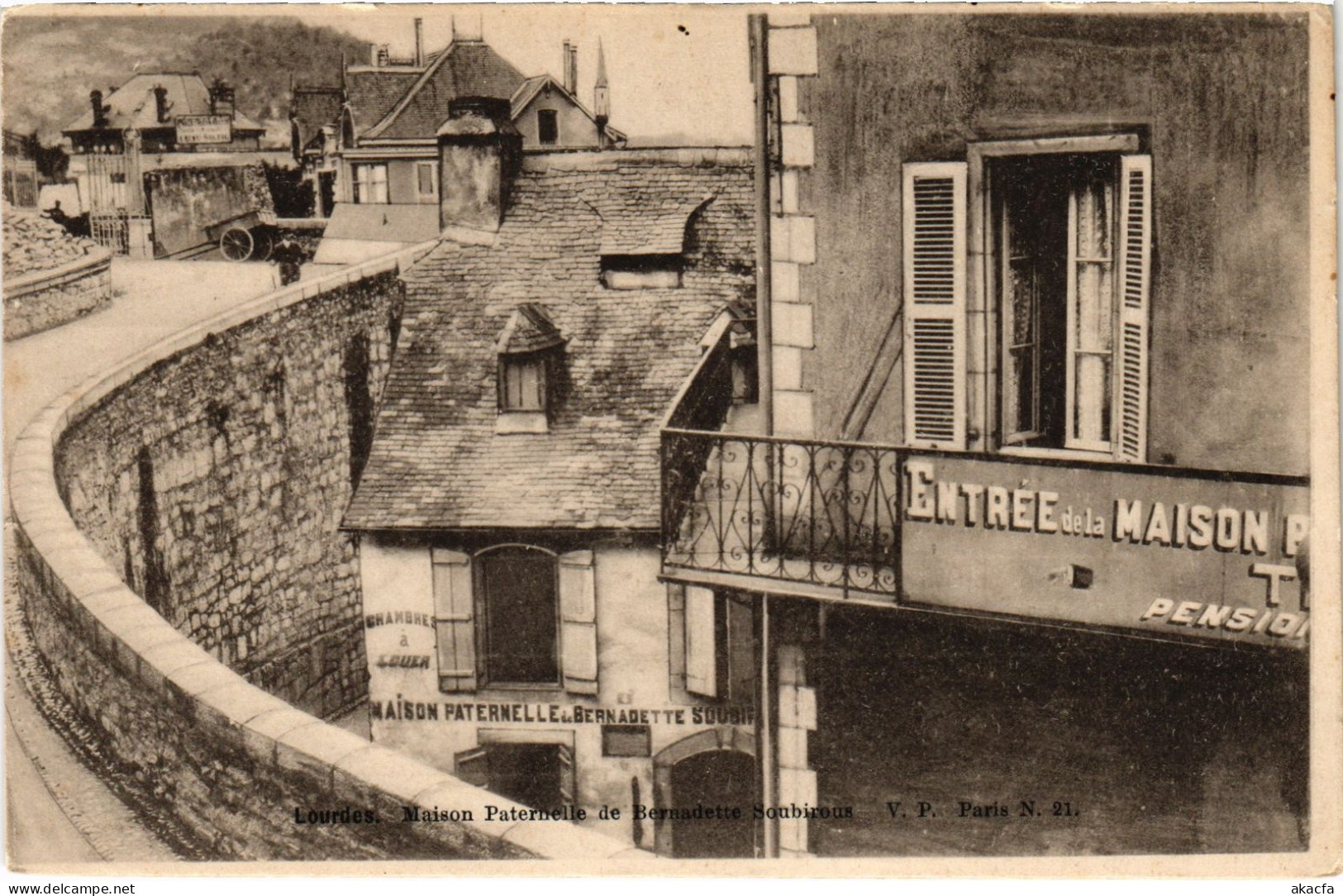 CPA Lourdes Maison Paternelle De Bernadette Soubirous (1390237) - Lourdes