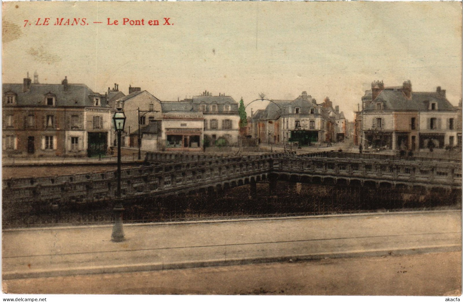 CPA Le Mans Le Pont En X (1390680) - Le Mans