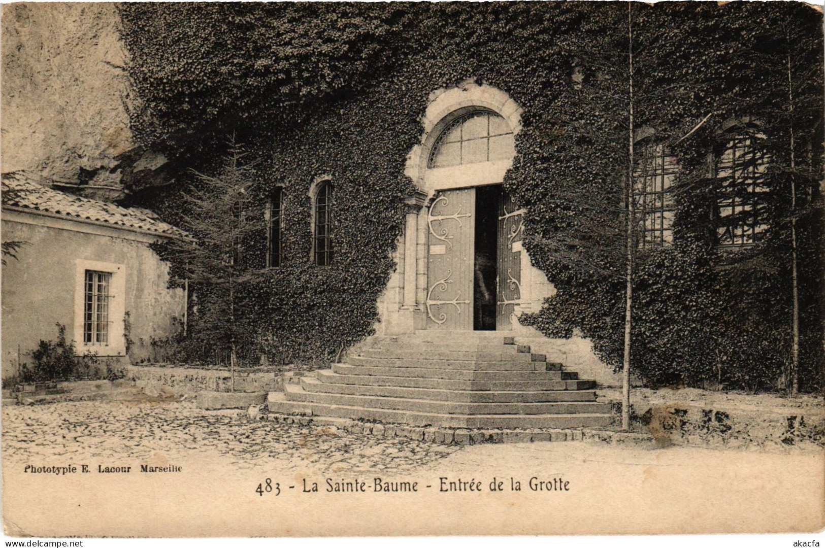 CPA La Sainte-Baume Entrée De La Grotte (1391031) - Other & Unclassified