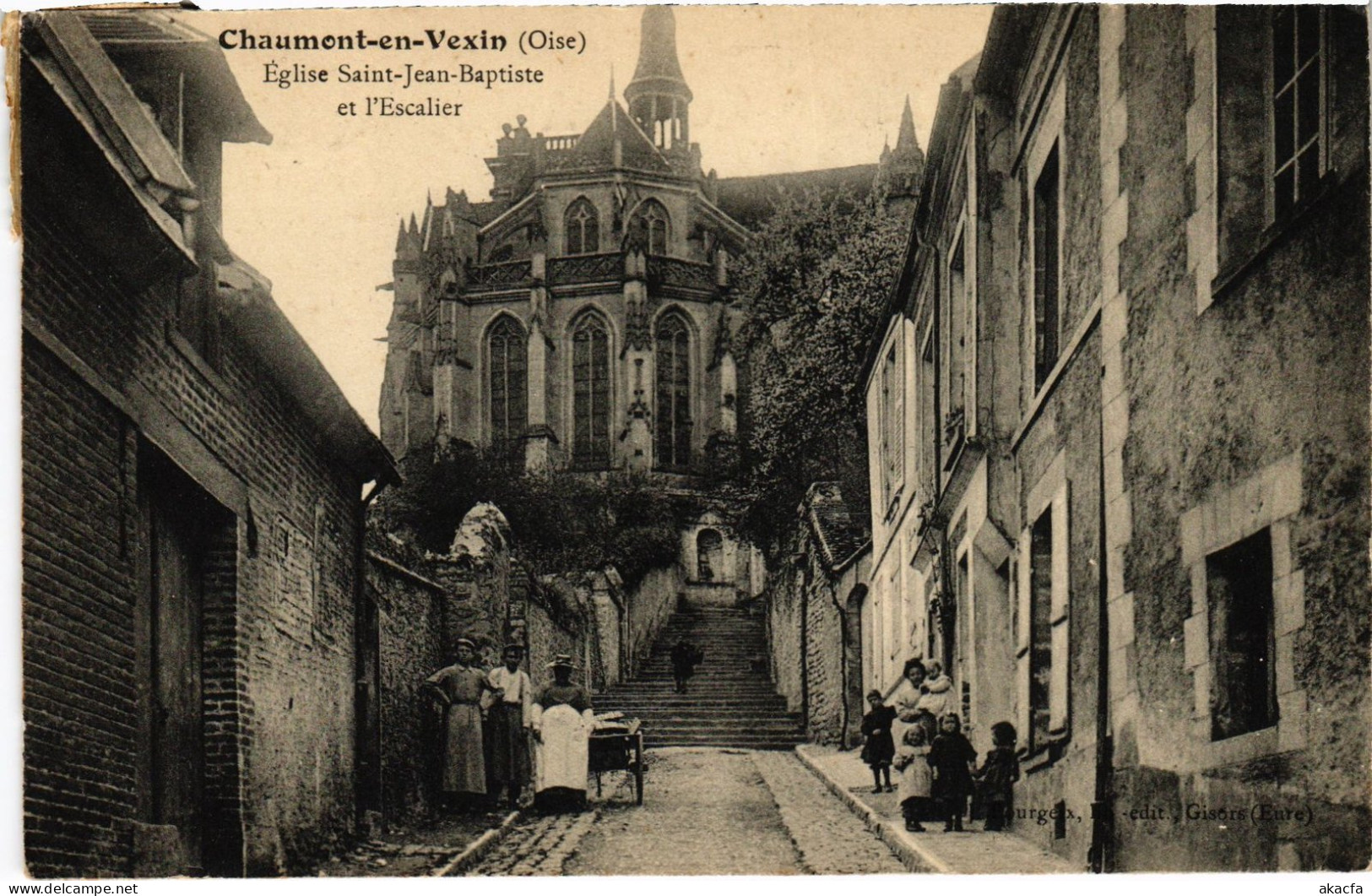 CPA Chaumont-en-Vexin Église St-Jean-Baptiste (1279960) - Chaumont En Vexin