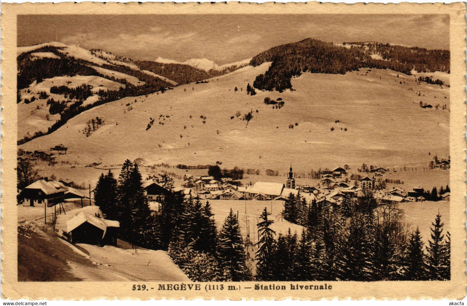 CPA Megeve Station Hivernale (1390747) - Megève