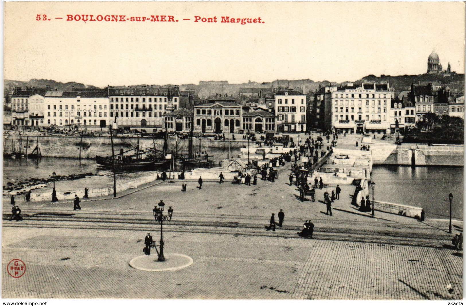 CPA Boulogne-sur-Mer Pont Marguet (1279977) - Boulogne Sur Mer