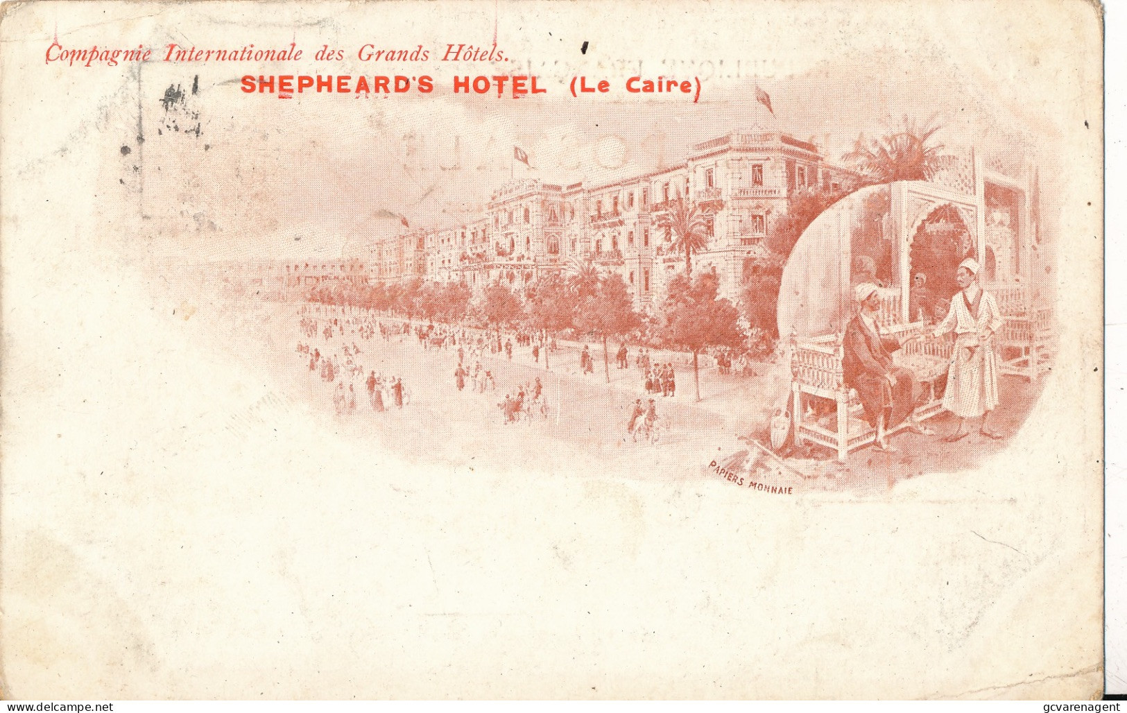 LE CAIRE   SHEPHEARD'S HOTEL     1953898389   2 SCANS - Le Caire