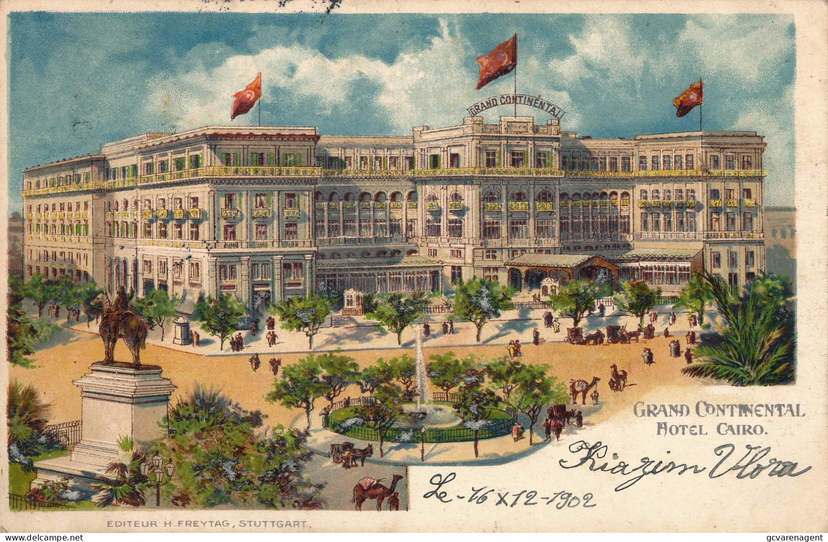 CAIRO   GRAND CONTINENTAL HOTEL   1955634282        2 SCANS - Le Caire