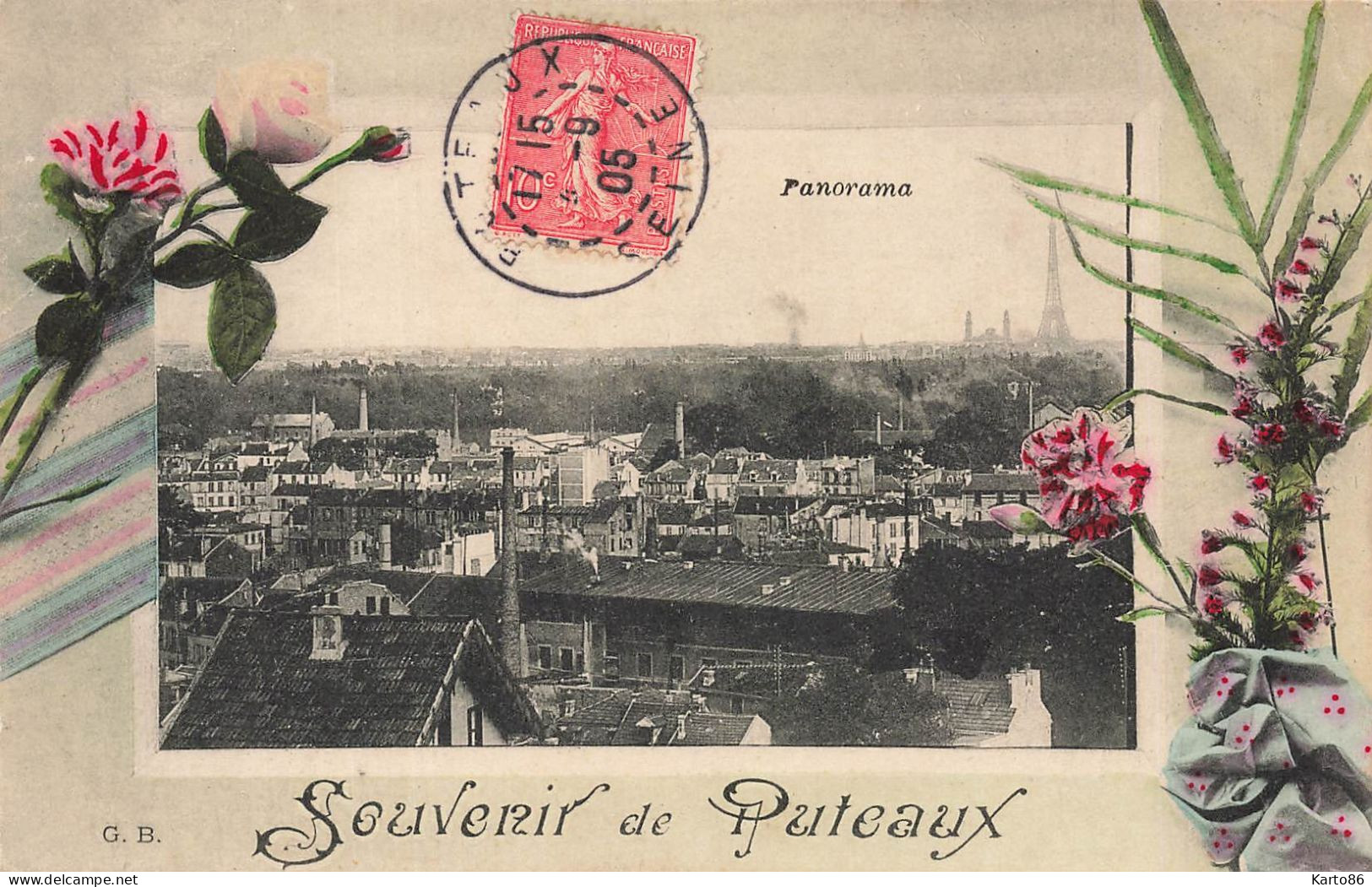 Puteaux * Souvenir De La Commune * Panorama De La Ville - Puteaux
