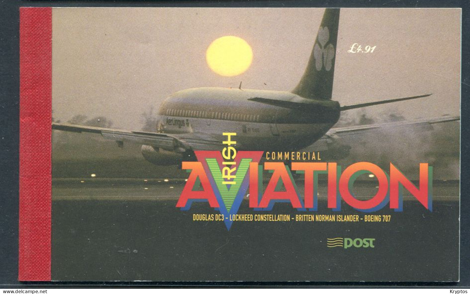 Ireland 1999. "Irish Aviation" - Booklet With 11 Stamps CANCELLED - USED - Oblitérés