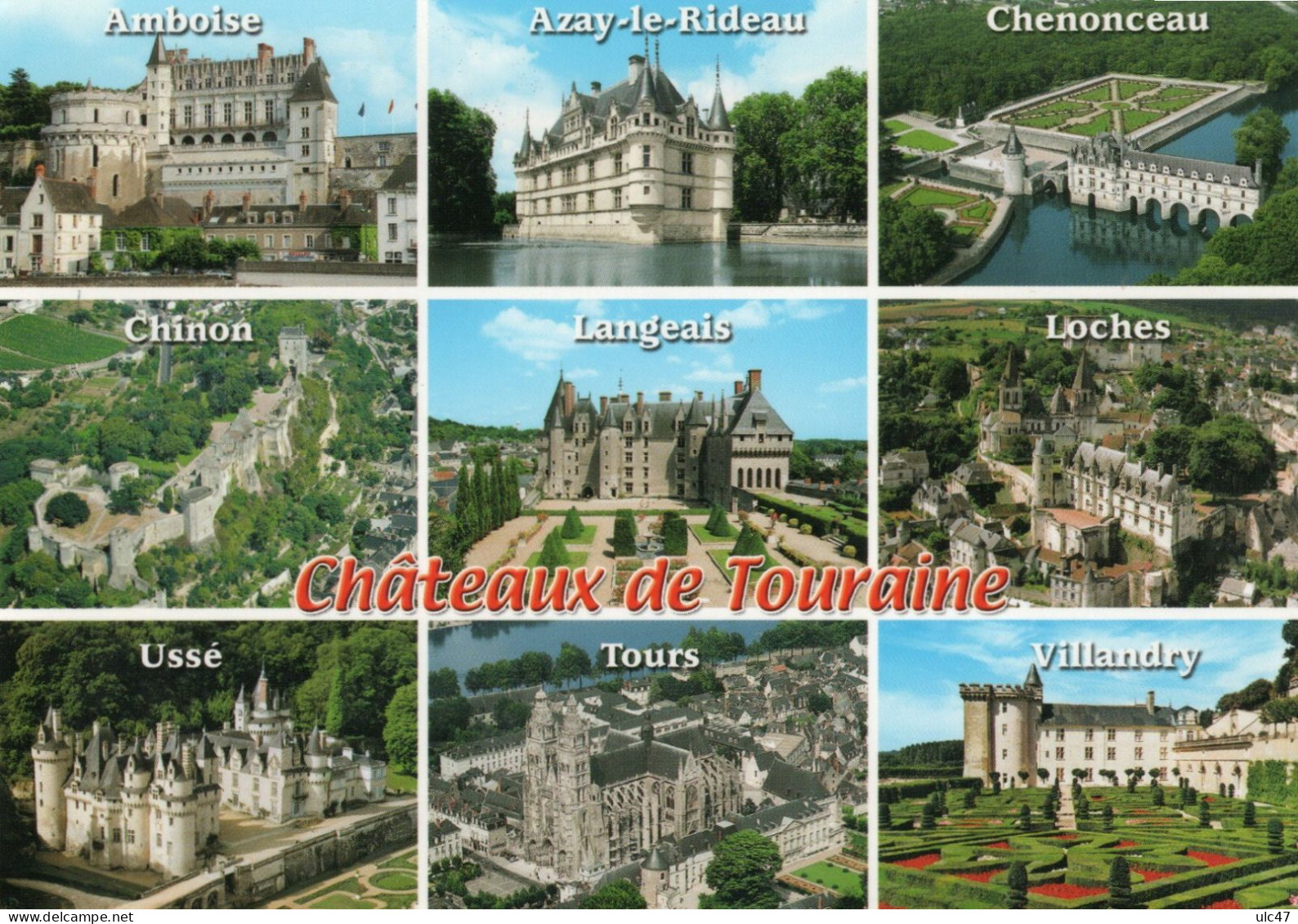 - 37 - CHATEAUX DE TOURAINE - - Andere & Zonder Classificatie