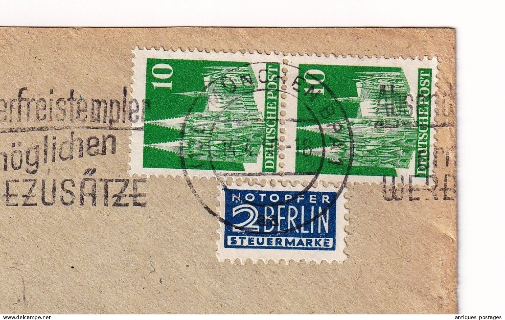 Lettre 1950 München Bayern Ursula Even Deutschland Itzehoe Absenderfreistempel Ermöglichen Werbezusätze - Brieven En Documenten