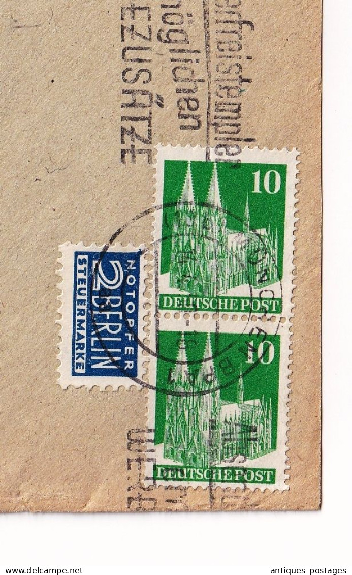 Lettre 1950 München Bayern Ursula Even Deutschland Itzehoe Absenderfreistempel Ermöglichen Werbezusätze - Covers & Documents