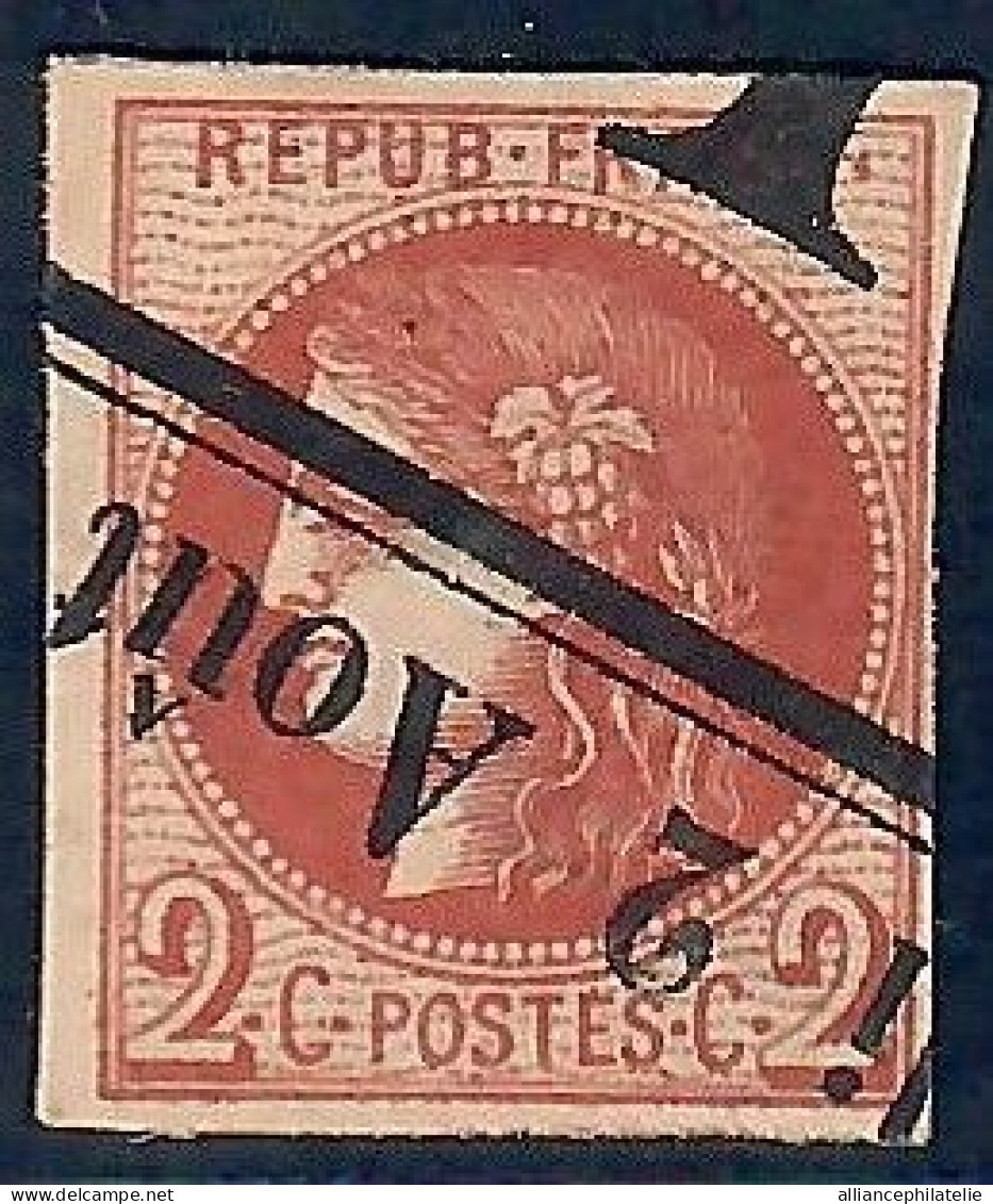 Lot C2409 - N°40B Oblitéré Qualité TB - 1870 Bordeaux Printing