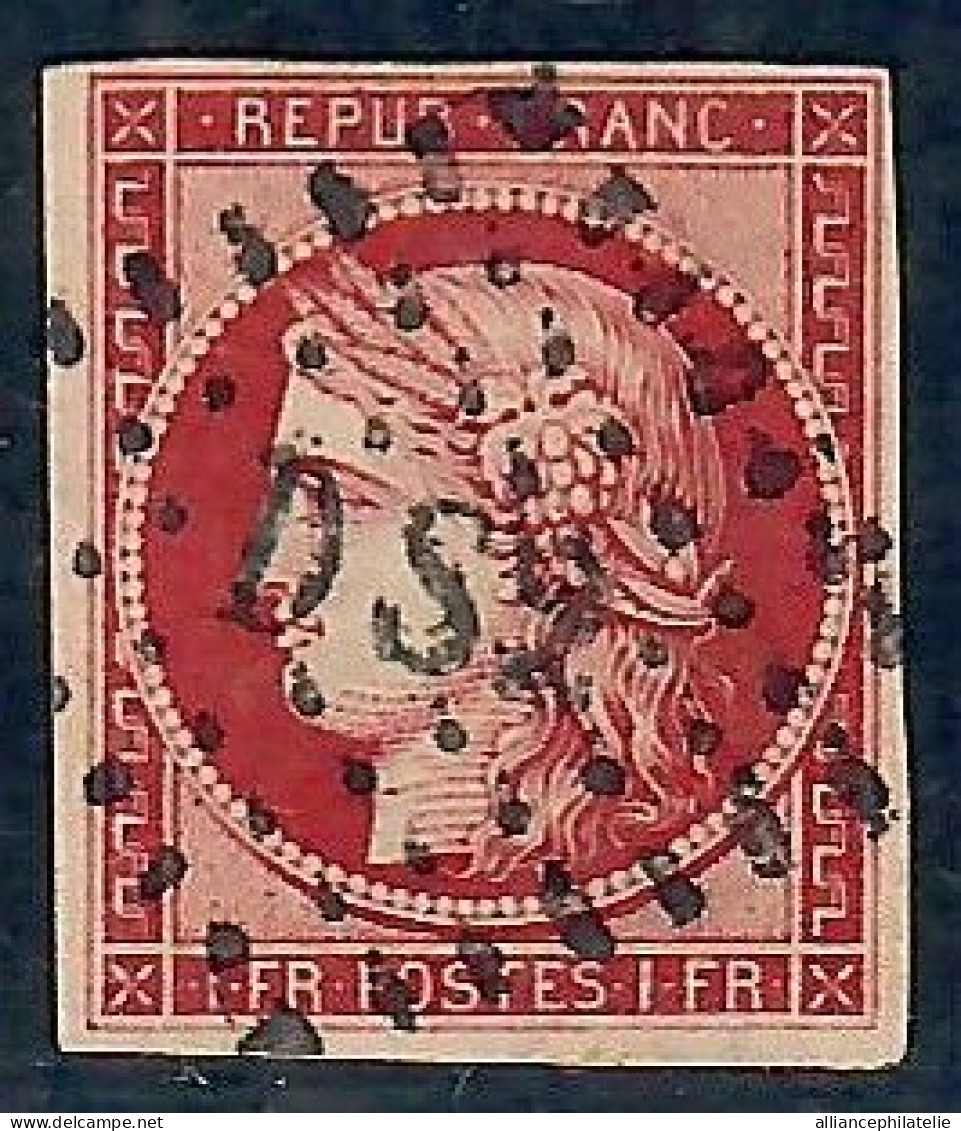 Lot C2363 - N°6 Oblitéré Qualité TB - 1849-1850 Ceres