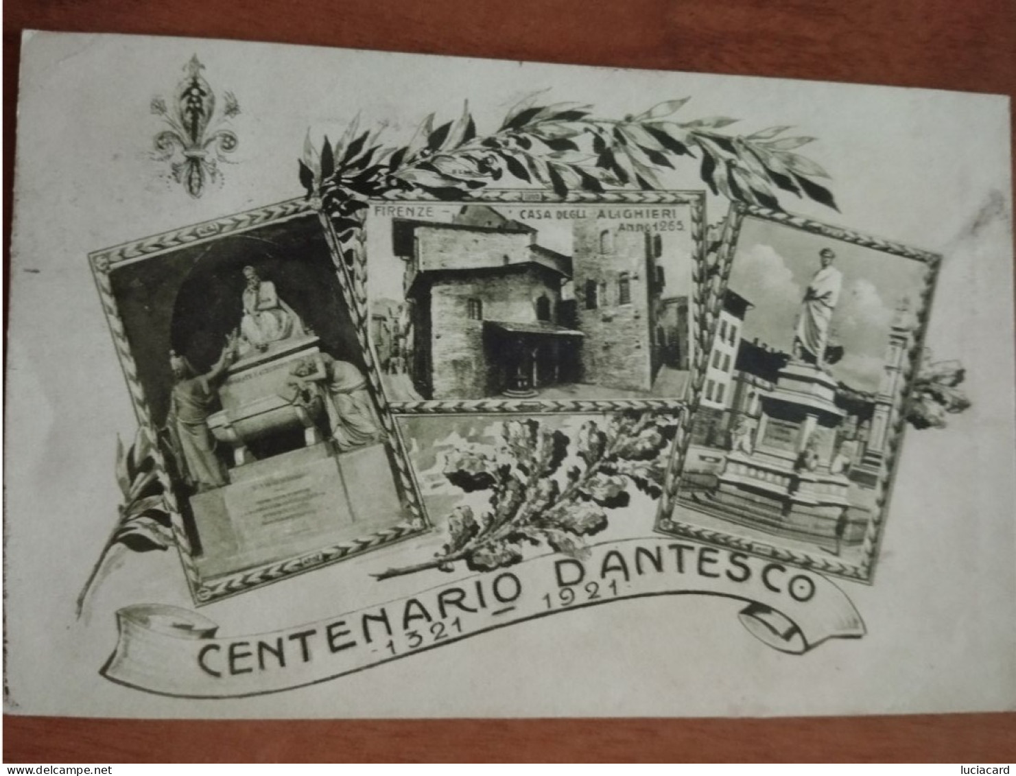 CENTENARIO DANTESCO 1921 FIRENZE - Firenze