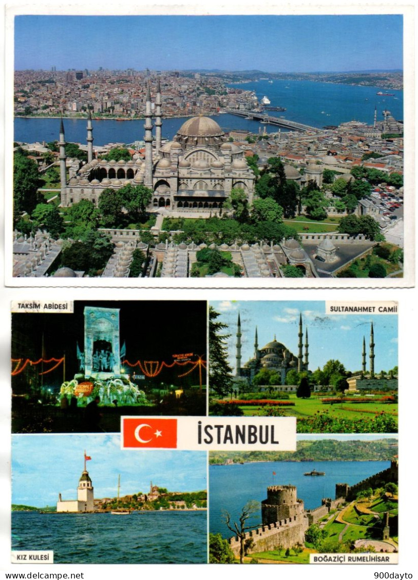 Lot De 4 CP. TURQUIE. (Konya; Urgüp; Istanbul). - Turquie