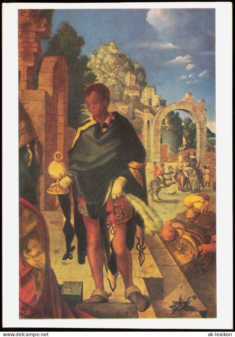 Künstlerkarte DDR ALBRECHT DÜRER Anbetung Der Könige (1504) 1977 - Malerei & Gemälde