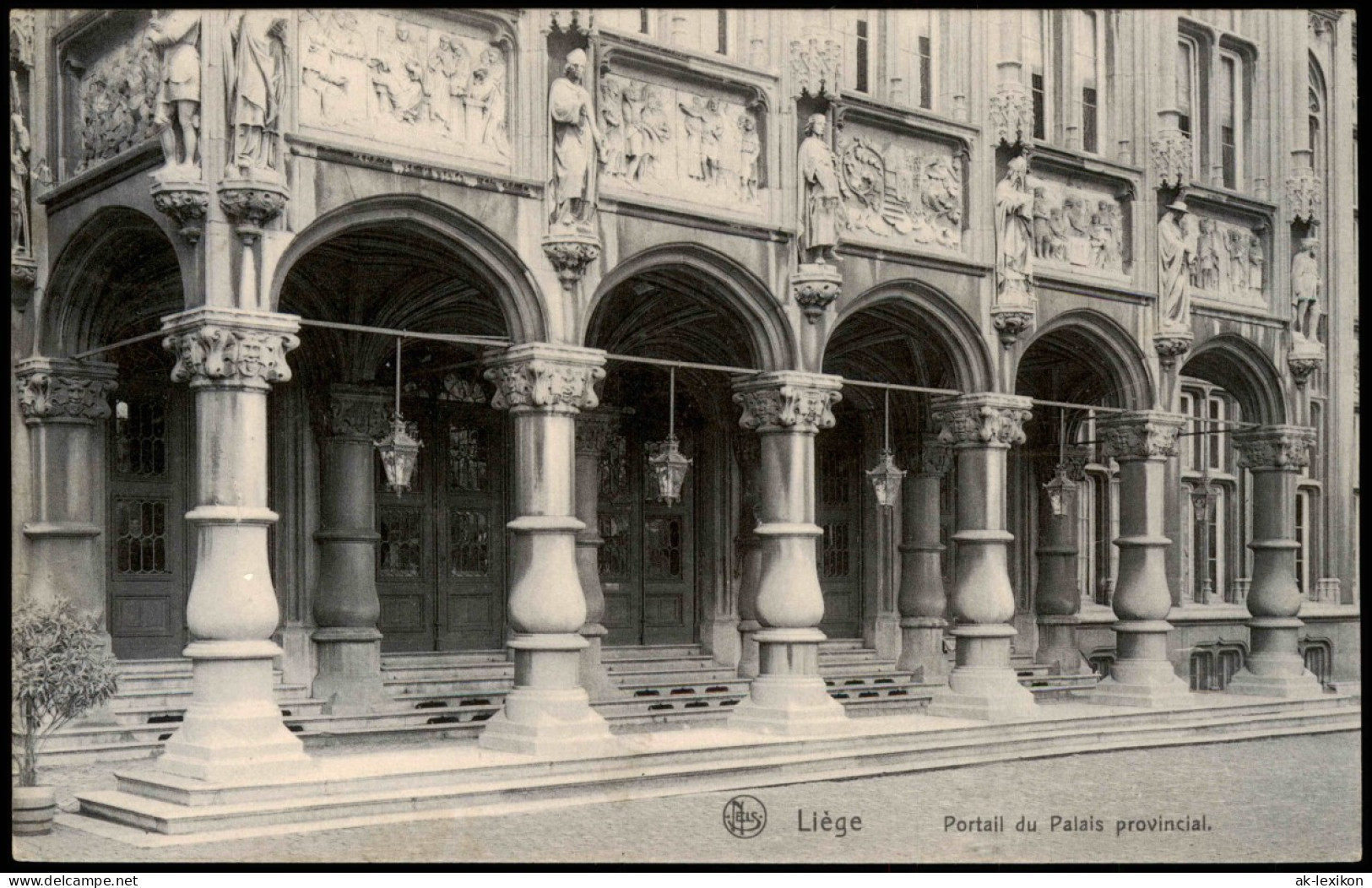 Lüttich Luik Lîdje Portail Du Palais Provincial Lüttich (Liège) 1906 - Sonstige & Ohne Zuordnung