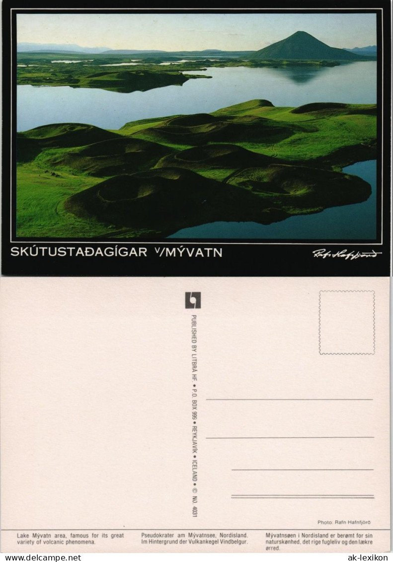 Island Allgemein-Island Iceland Lake Mývatn Area See Seen-Landschaft 1990 - Islanda