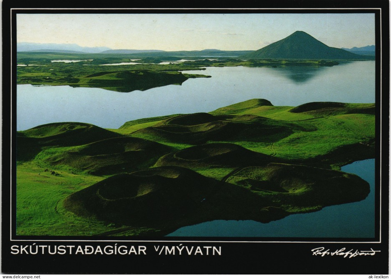 Island Allgemein-Island Iceland Lake Mývatn Area See Seen-Landschaft 1990 - Islandia