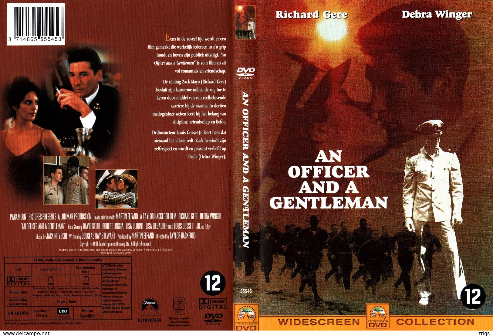 DVD - An Officer And A Gentleman - Drame