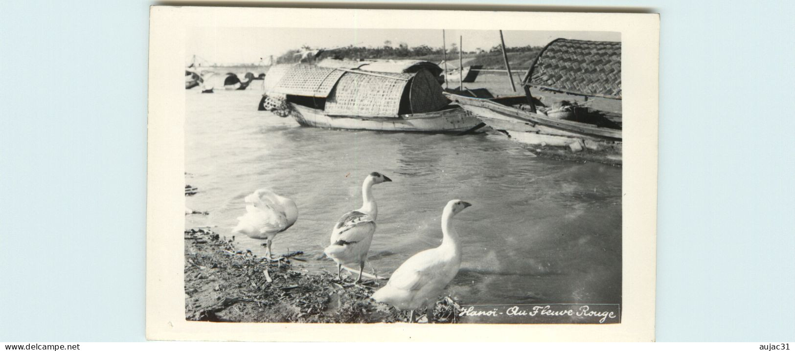 Indochine - Vietnam - Viêt Nam - Hanoï - Au Fleuve Rouge - état - Vietnam