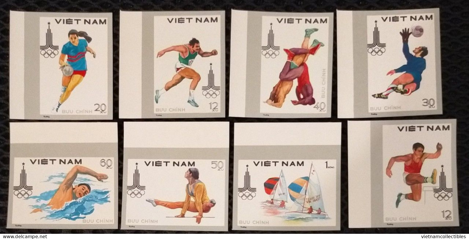 Vietnam Viet Nam MNH Imperf Stamps 1980 : 22nd Summer Olympic Game Moscow (Ms362) - Vietnam