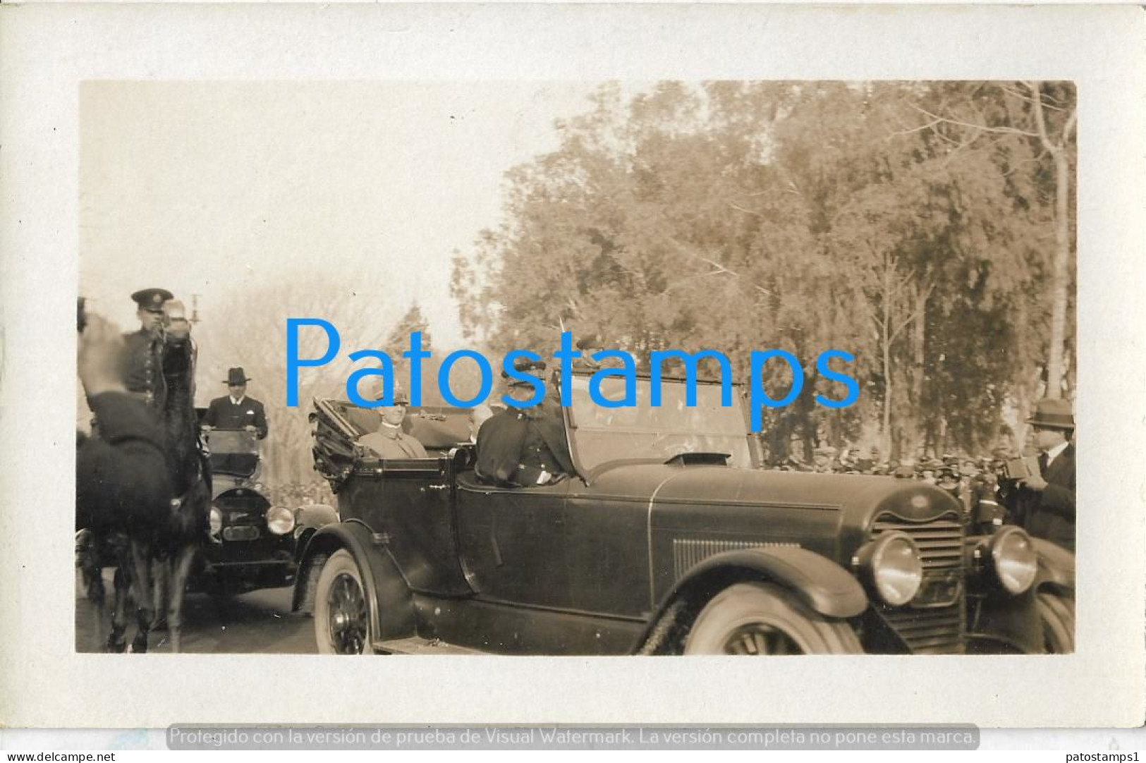 228917 ITALY ROYALTY PRINCE HUMBERT IN AUTOMOBILE ON ARGENTINA BUENOS AIRES POSTAL POSTCARD - Autres & Non Classés