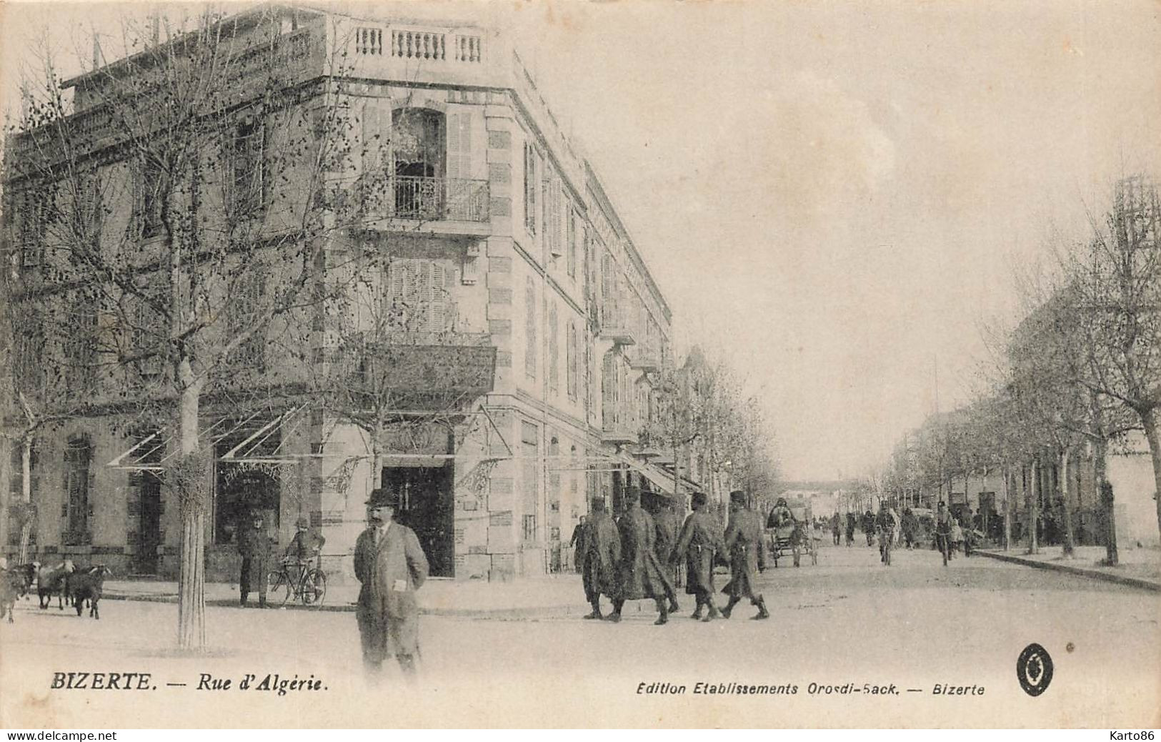 Bizerte , Tunisie * Rue D'algérie - Tunesien