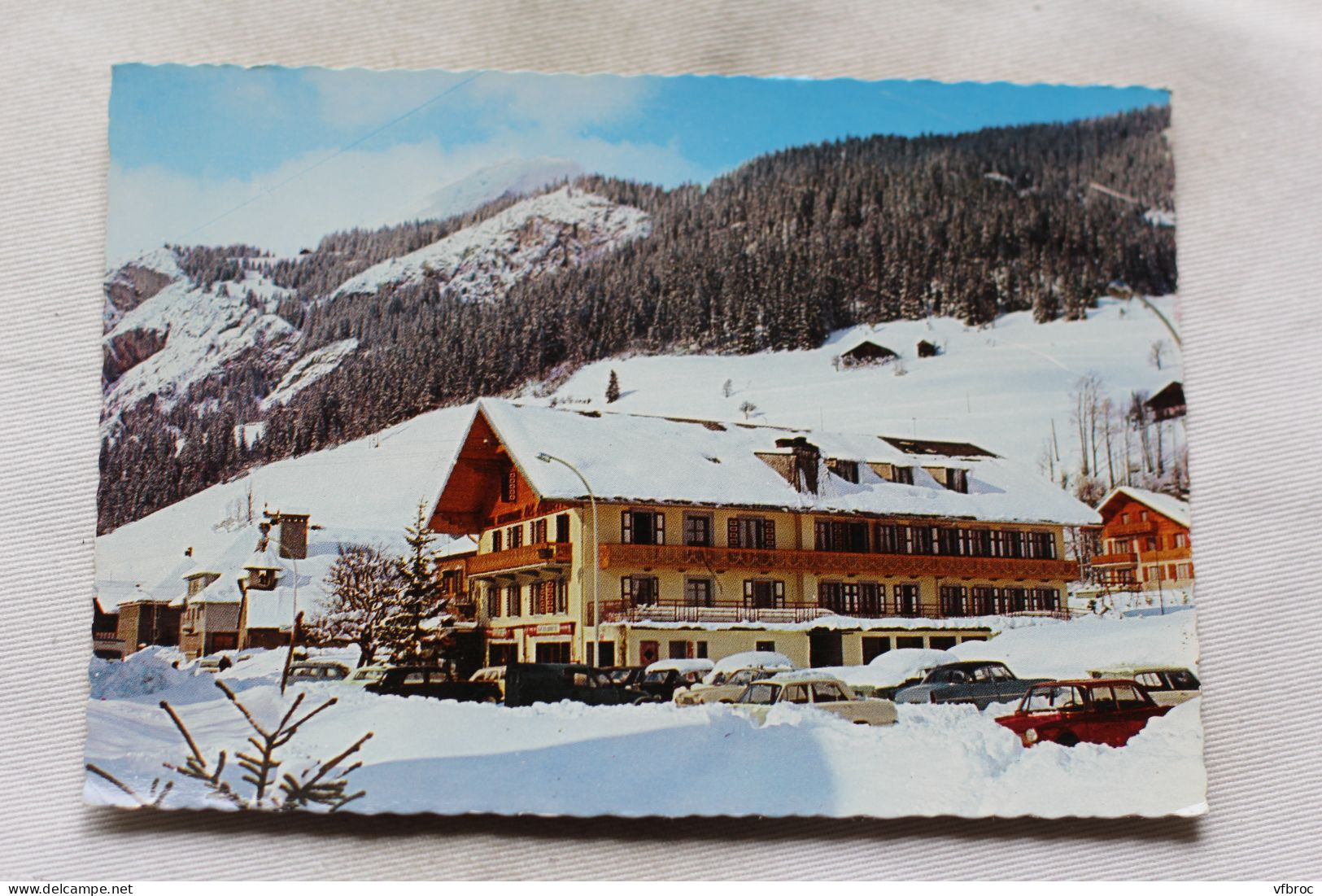 N787, Cpm, La Chapelle D'Abondance, Hôtel Restaurant Des Cornettes, Haute Savoie 74 - La Chapelle-d'Abondance