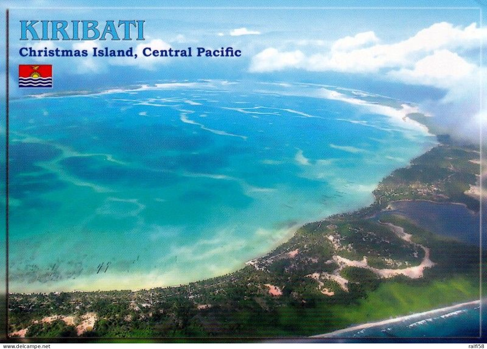 1 AK Kiribati * Kiritimati (früher Christmas Island) Von Allen Koralleninseln D. Erde Hat Kiritimati D Größte Landfläche - Kiribati