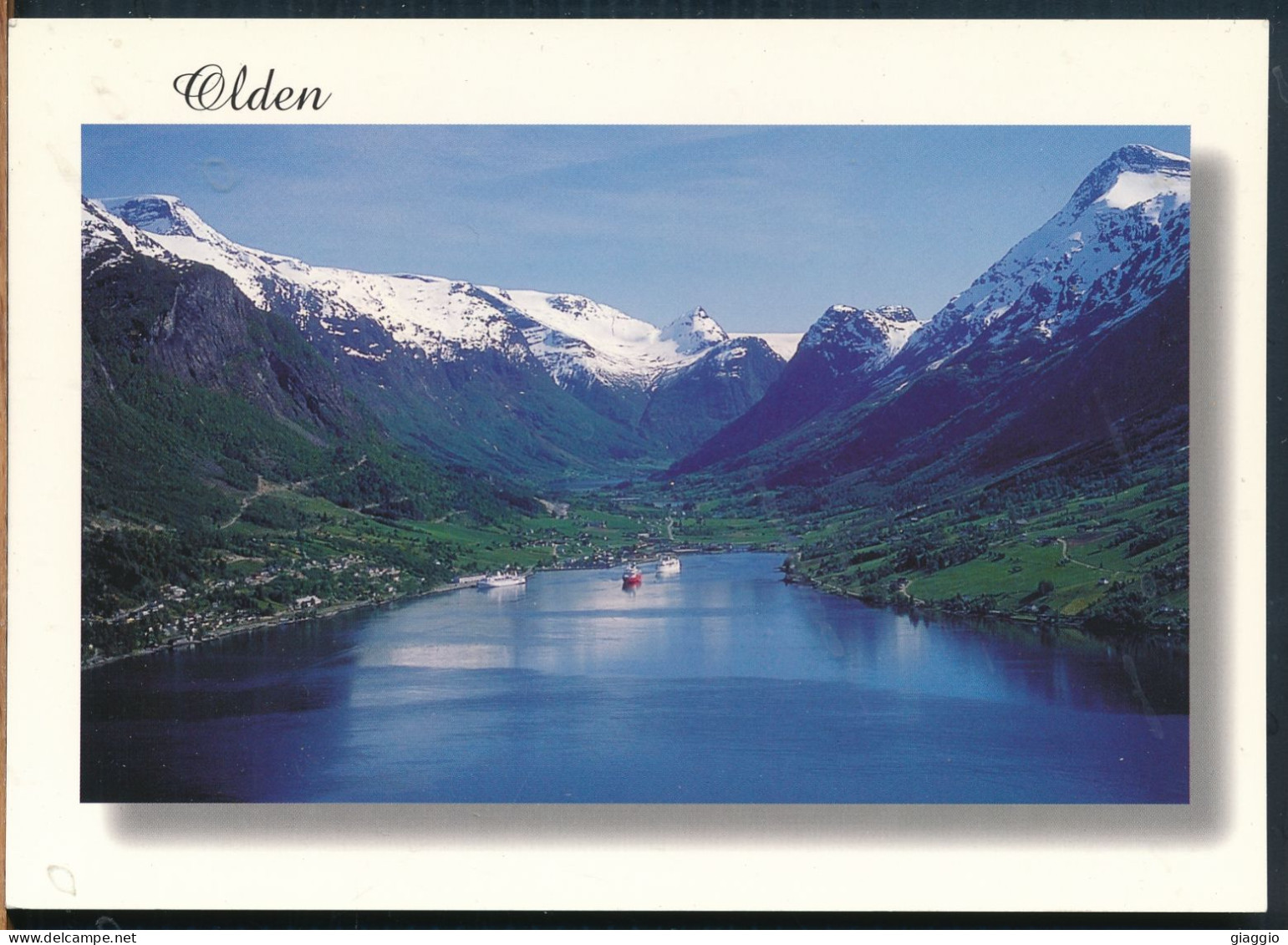 °°° 31012 - NORWAY - OLDEN , NORDFJORD °°° - Noruega