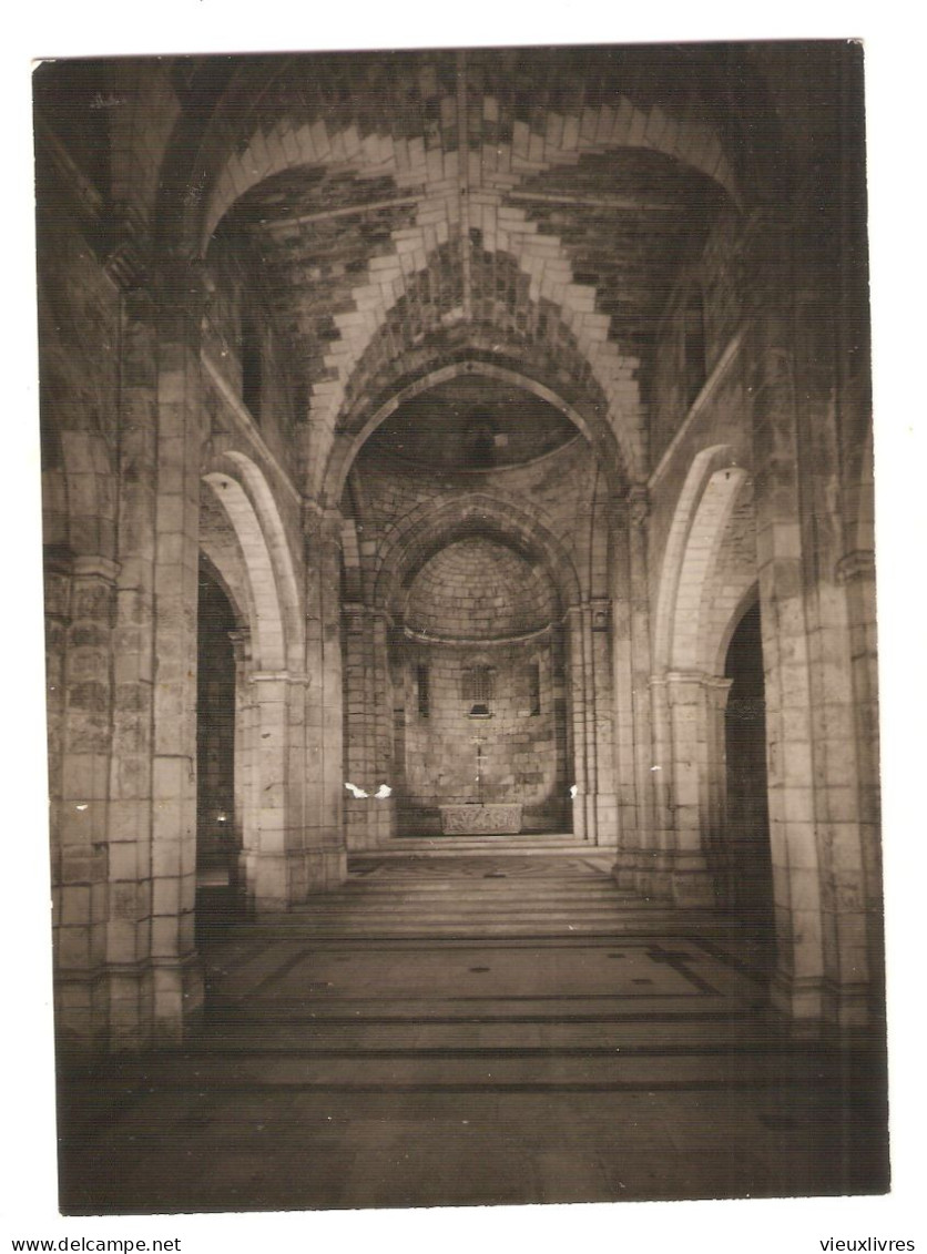 Israel Jerusalem Basilique Ste Anne Carte Postale En Noir Et Blanc - Israel