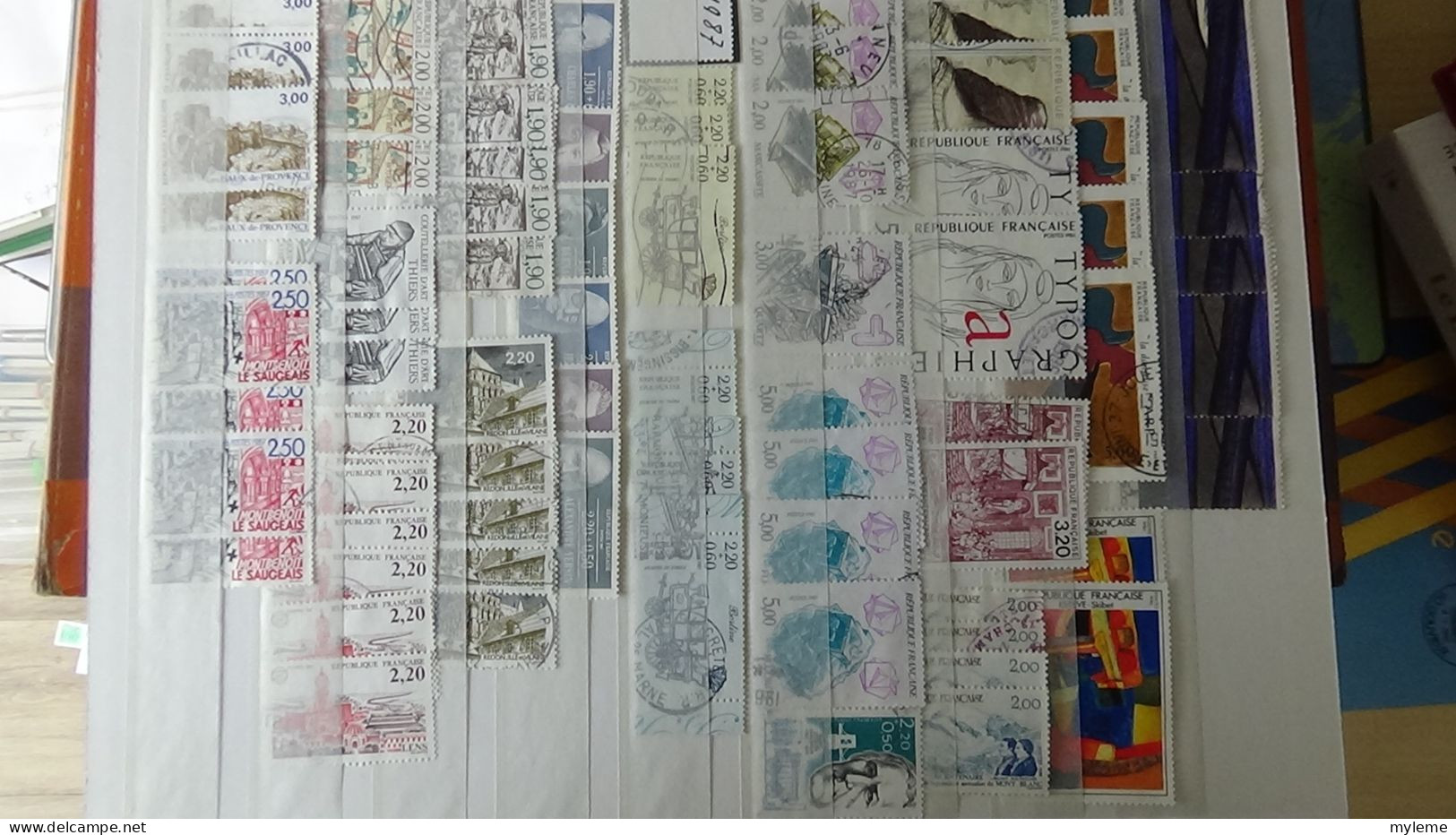 BG4 Ensemble de timbres de divers pays + France N° 56 ** Cote 1100 euros. A saisir !!!