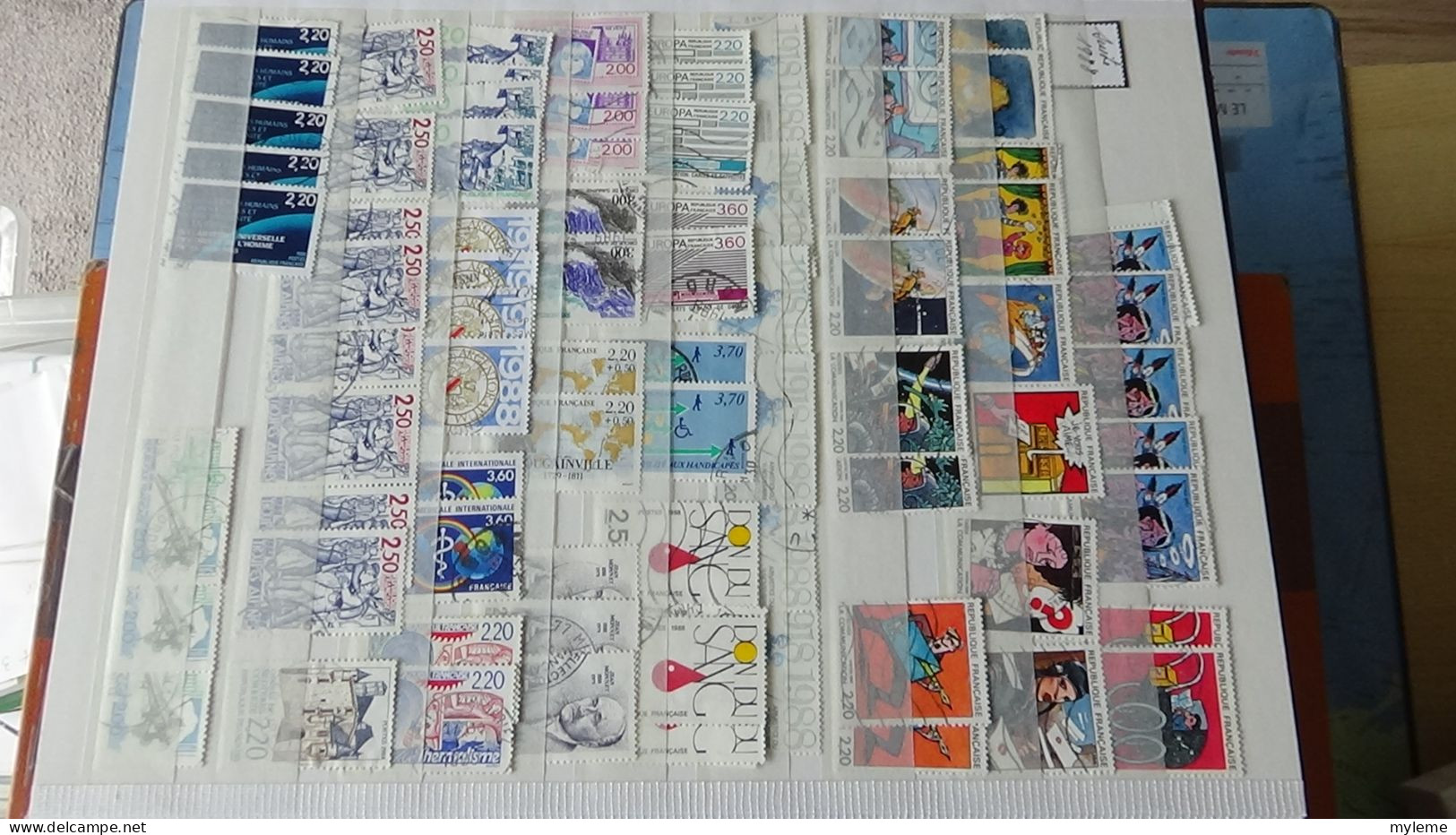 BG4 Ensemble de timbres de divers pays + France N° 56 ** Cote 1100 euros. A saisir !!!