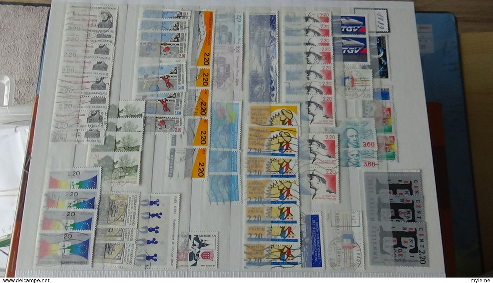 BG4 Ensemble de timbres de divers pays + France N° 56 ** Cote 1100 euros. A saisir !!!