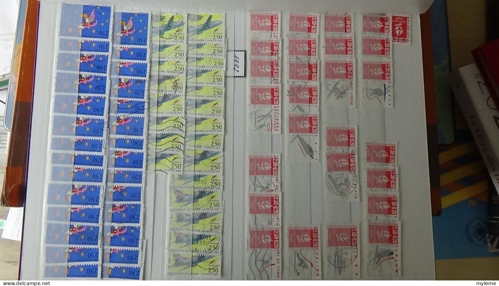 BG4 Ensemble de timbres de divers pays + France N° 56 ** Cote 1100 euros. A saisir !!!