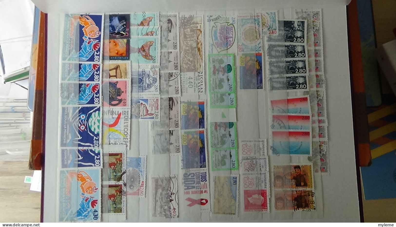 BG4 Ensemble de timbres de divers pays + France N° 56 ** Cote 1100 euros. A saisir !!!