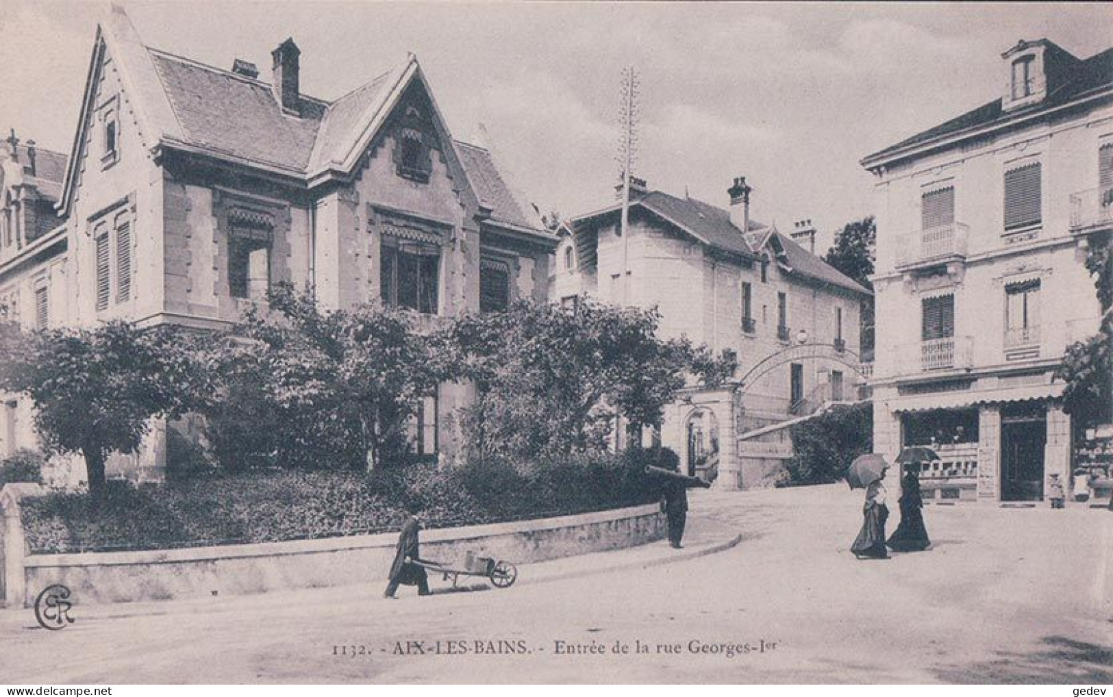 France 73, Aix Les Bains, Rue Georges 1er (1132) - Aix Les Bains