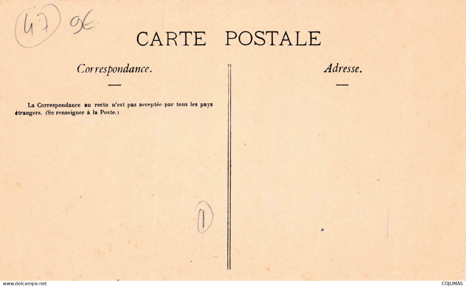 47 - MEZIN _S28862_ Fêtes Présidentielles 1er Octobre 1906 - Andere & Zonder Classificatie