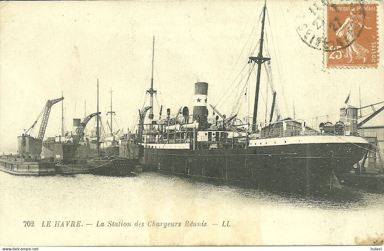 76  LE HAVRE - LA STATION DES CHARGEURS REUNIS (ref 8749) - Harbour
