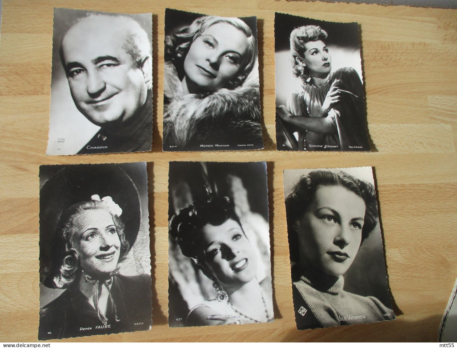 LOT DE 53 CARTE ARTISTE ANNEE 50 PHOTO HARCOURT JEAN MARAIS  M SOLOGNE ETC..