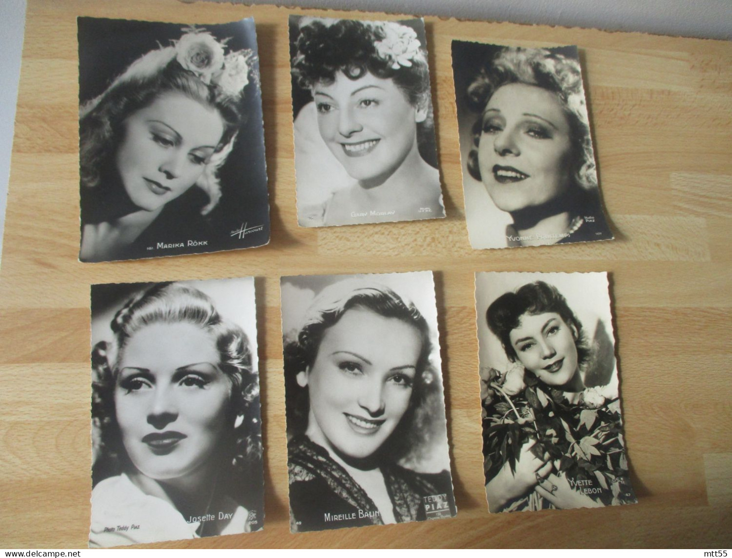 LOT DE 53 CARTE ARTISTE ANNEE 50 PHOTO HARCOURT JEAN MARAIS  M SOLOGNE ETC..