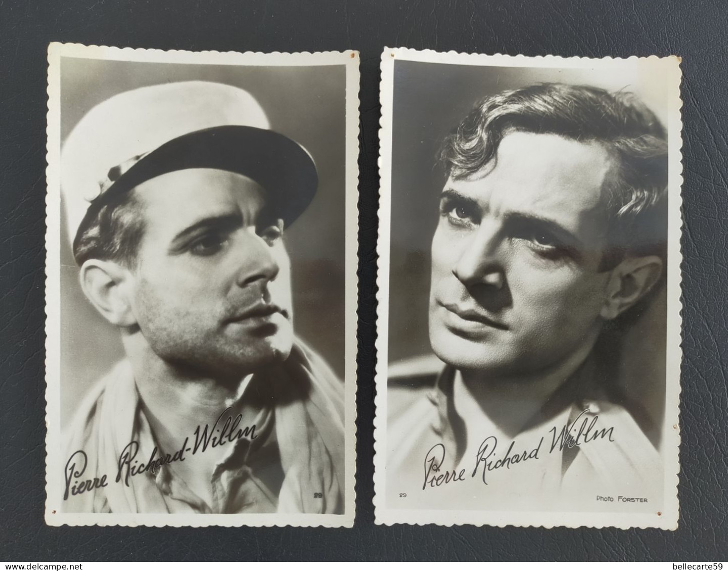 Pierre Richard Willm - Lot De 2 Cartes Postales - Artistes