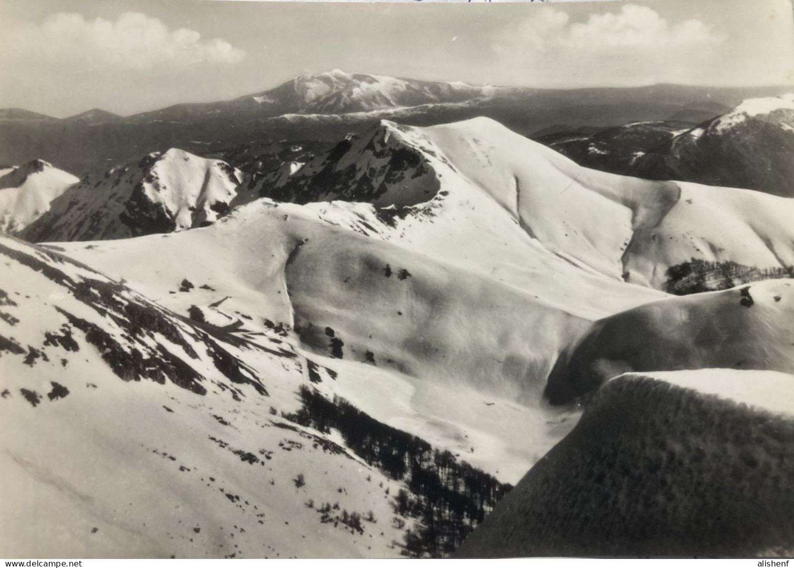 Terminillo Monte Elefante M. 2020 Sullo Sfondo Il Gran Sasso - Rieti