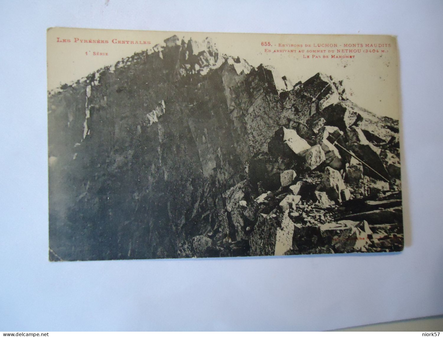 FRANCE   POSTCARDS LES PYRENEES 1933 - Autres & Non Classés