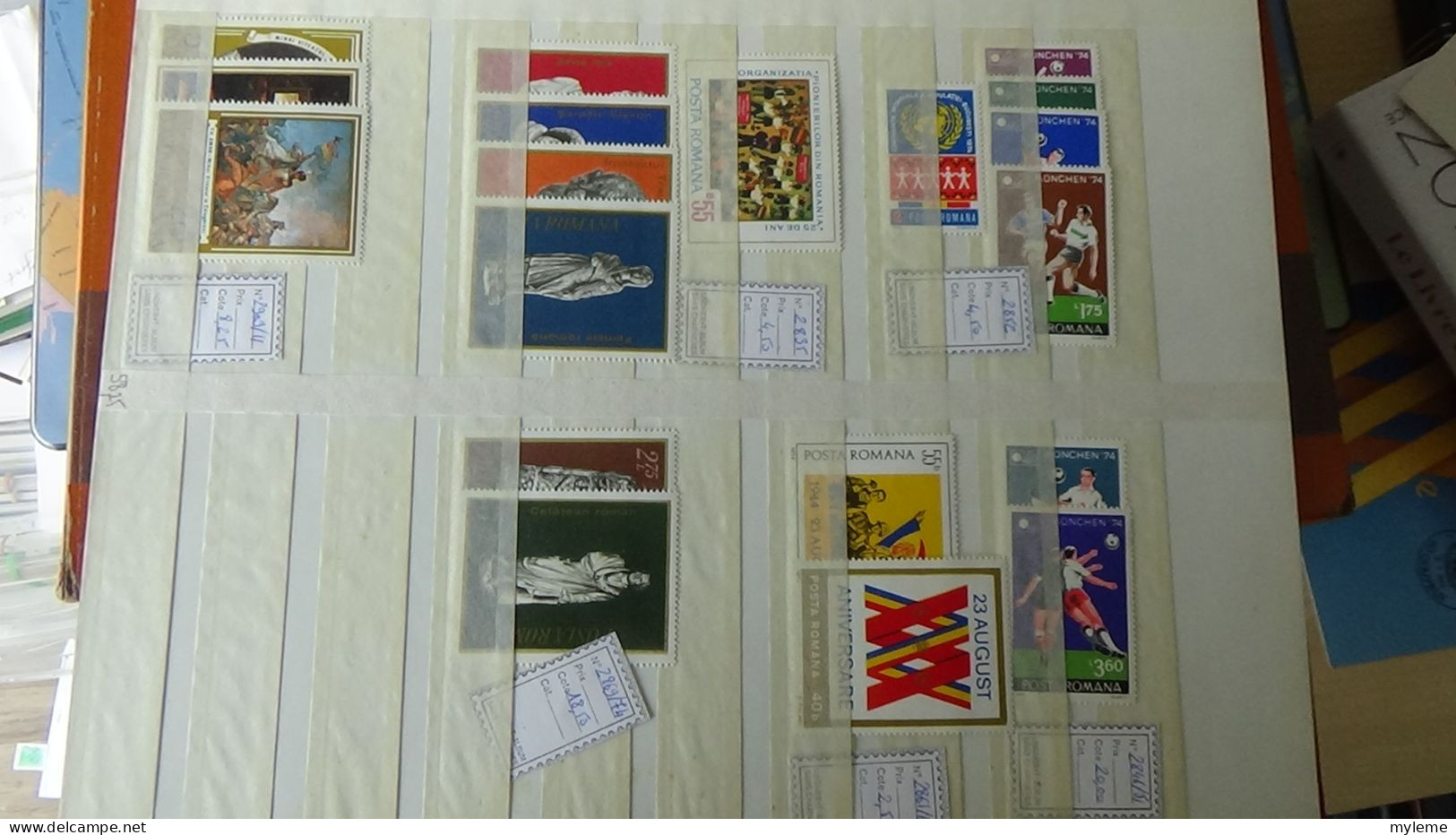 BG5 Ensemble de timbres de divers pays + plaquette de timbres ** de France Cote très sympa. A saisir !!!