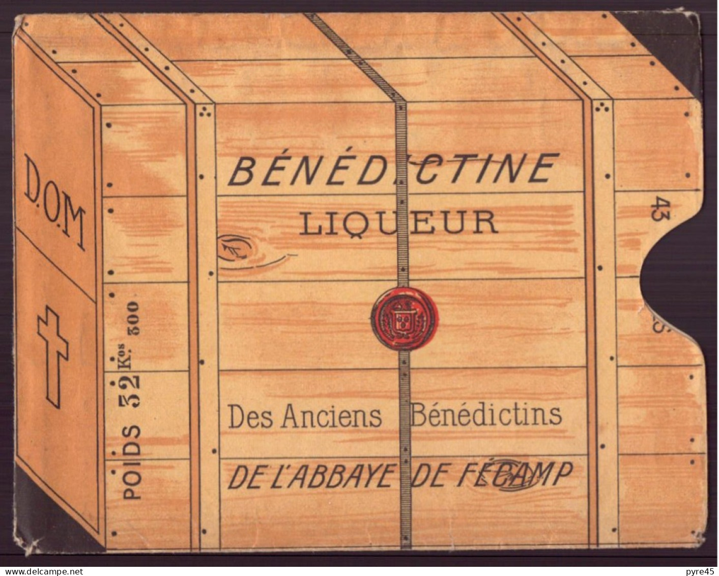 Publicitaire " Bénédictine " Fécamp - Advertising