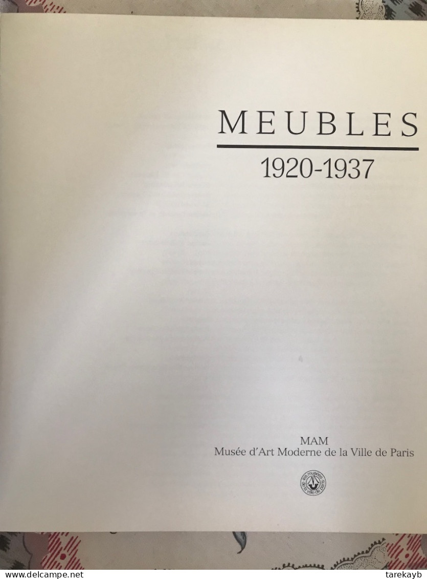 Meubles 1920-1937 - Kunst