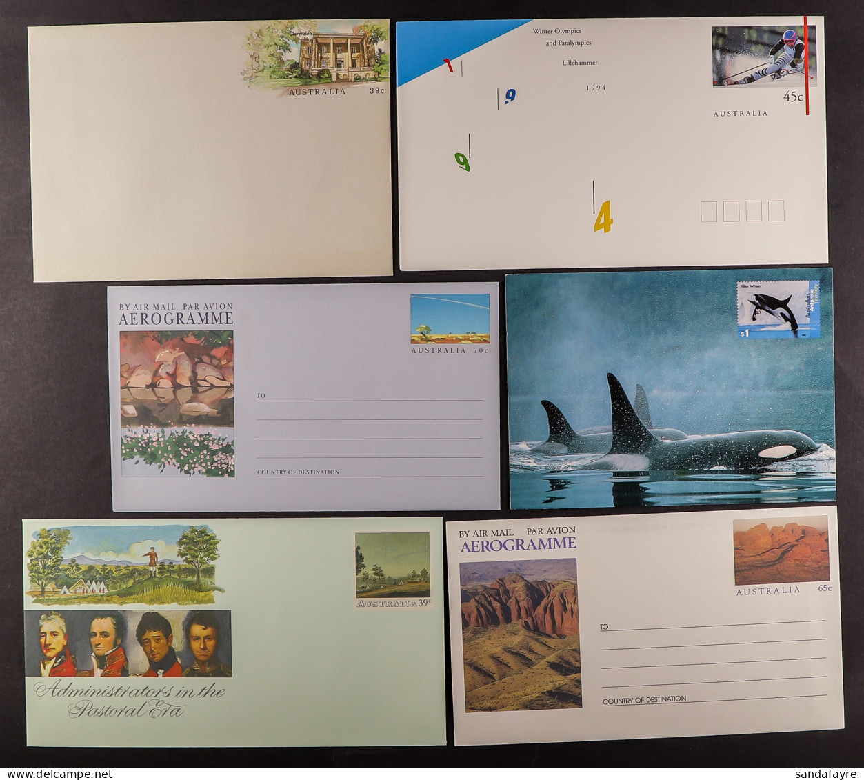 1945 - 2012 COVERS A Box With Mainly Unused Postal Stationery Cards With Many Complete Sets, Also Envelopes &?air Letter - Sonstige & Ohne Zuordnung
